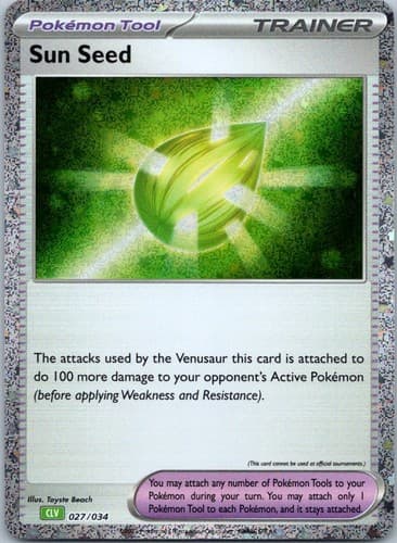 Sun Seed Classic Collection Trading Card Game Classic 027/034 NM