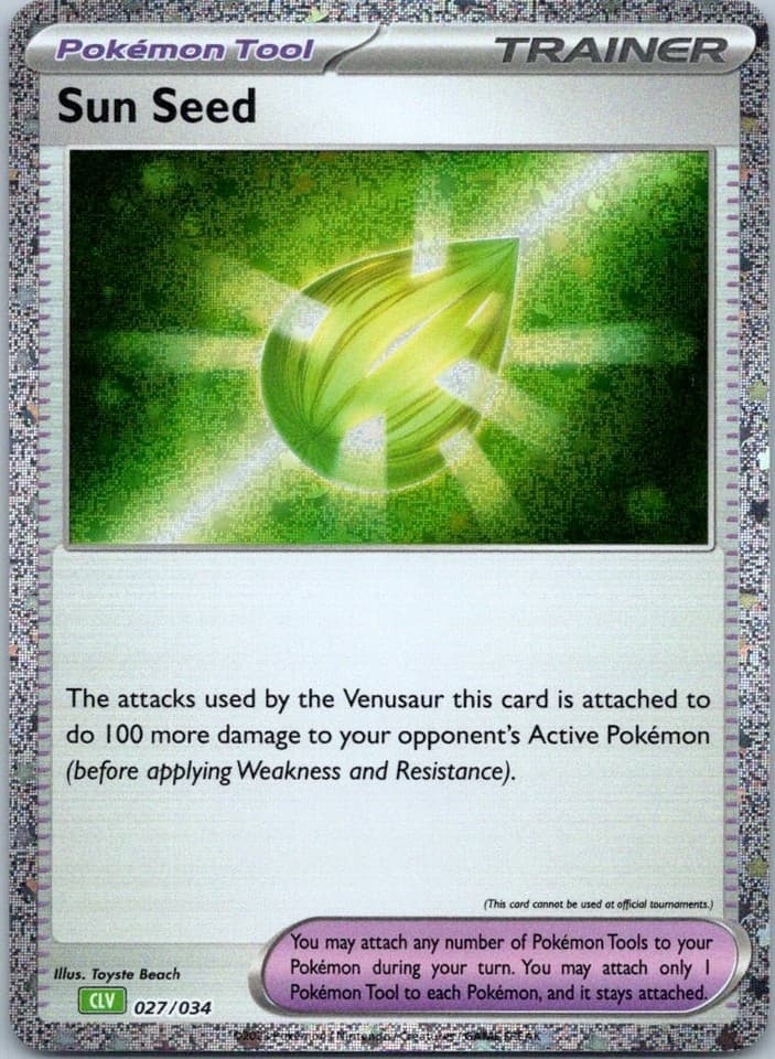Sun Seed Classic Collection Trading Card Game Classic 027/034 NM