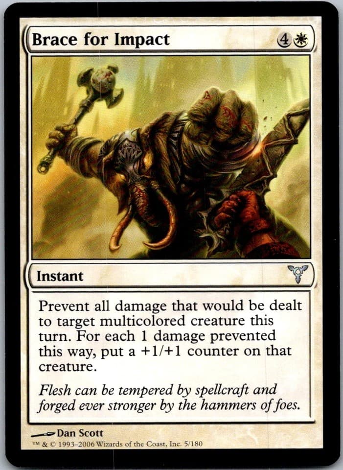 Brace for Impact U DIS #5 LP MTG Magic