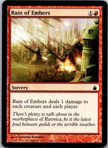 Rain of Embers C RAV #138 LP MTG Magic