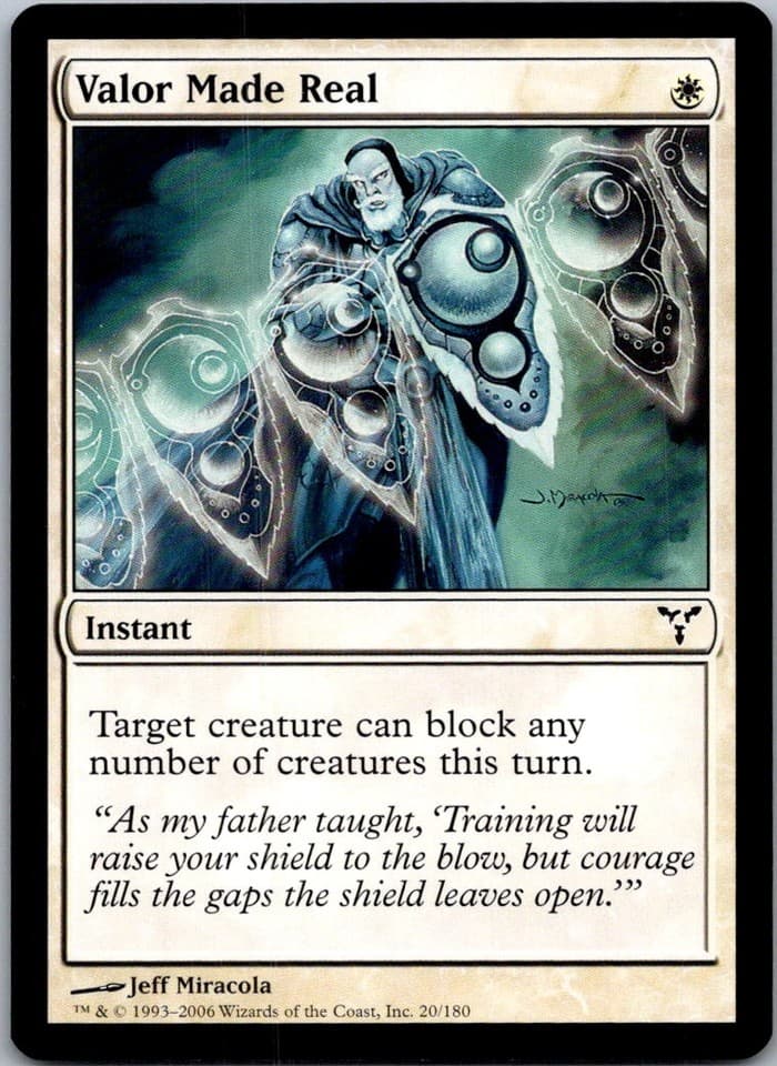 Valor Made Real C DIS #20 LP MTG Magic
