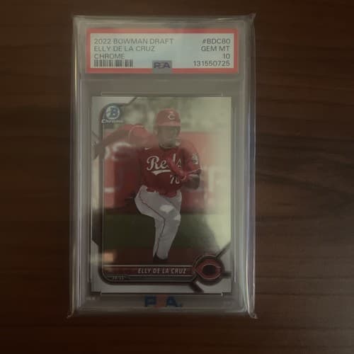 2022 Bowman Draft - Chrome Elly De La Cruz #BDC - 80 (RC)