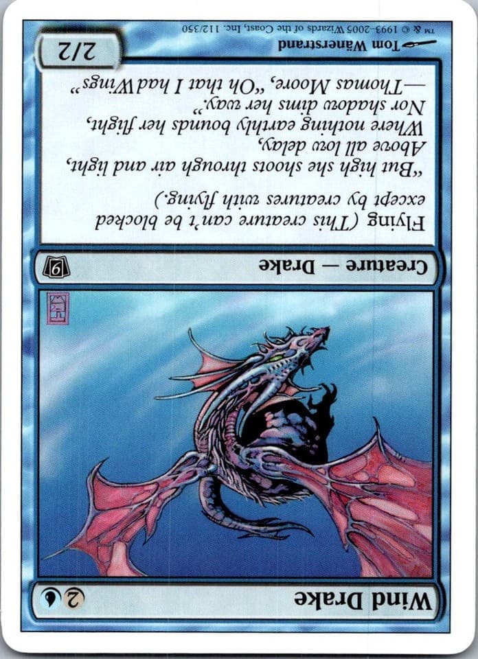 Wind Drake C 9ED #112 LP MTG Magic