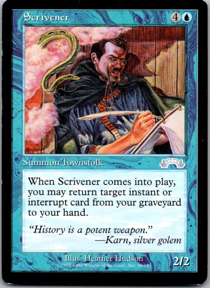 Scrivener U EXO #46 NM MTG Magic