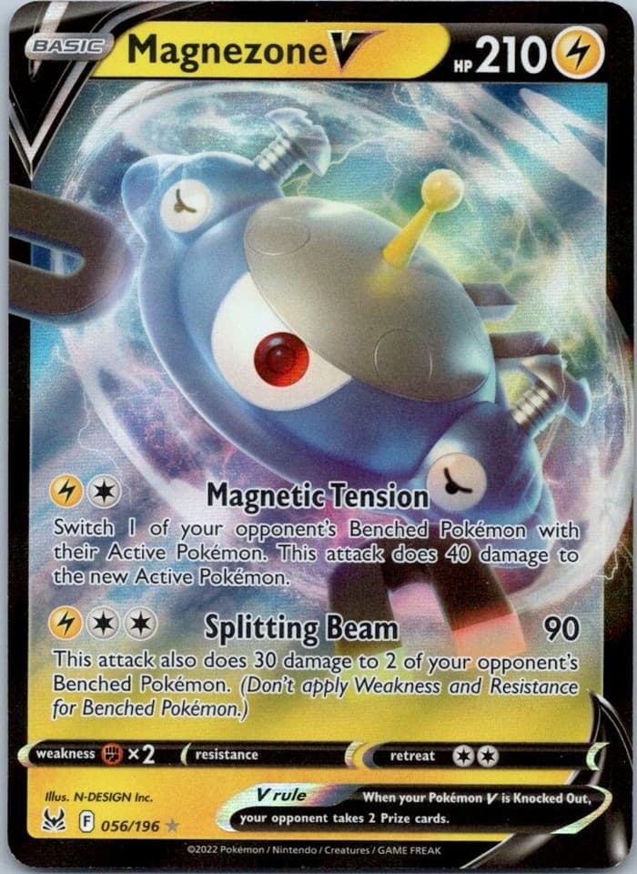 Magnezone V Ultra Rare SWSH11: Lost Origin 056/196 NM