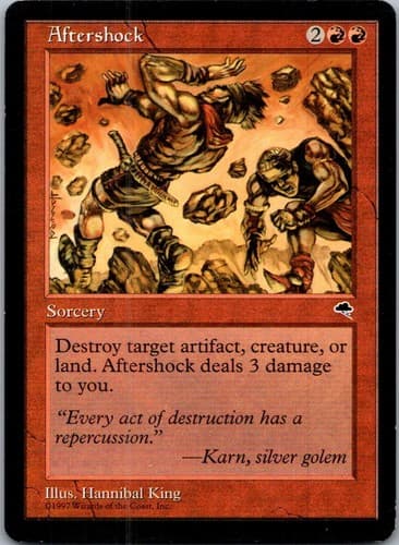 Aftershock C TMP #160 LP MTG Magic