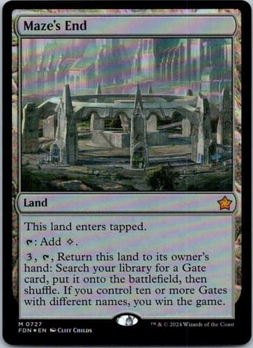 Maze's End M Foundations 727 NM