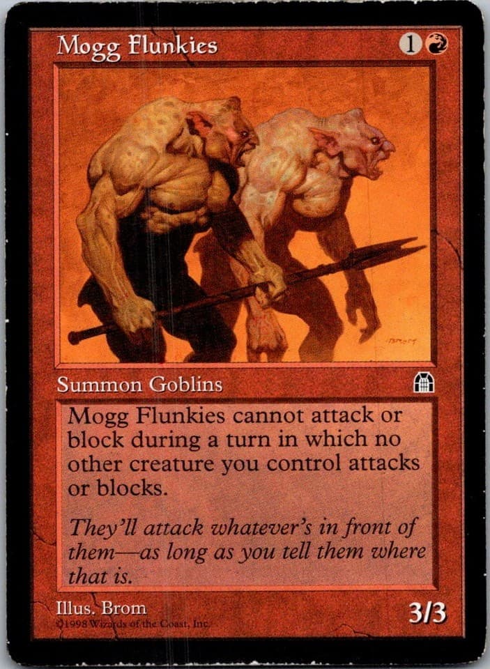 Mogg Flunkies C STH # LP MTG Magic
