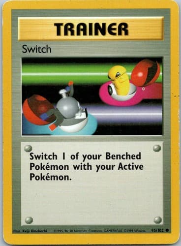 Switch Common Base Set (Shadowless) 095/102 NM