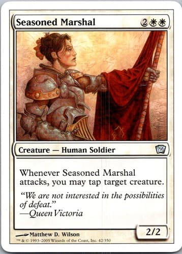 Seasoned Marshal U DDF #15 NM MTG Magic