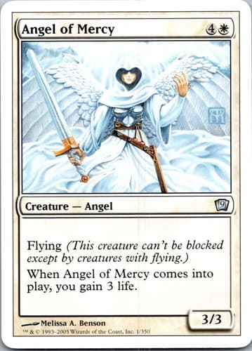 Angel of Mercy (Italian) - "Angelo della Misericordia" U PSAL #G14 NM MTG Magic