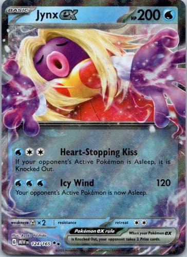 Jynx ex Double Rare SV: Scarlet & Violet 151 124/165 NM