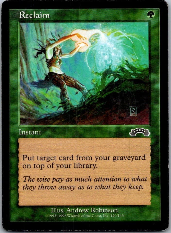 Reclaim C EXO #120 NM MTG Magic