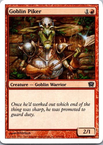 Goblin Piker (Spanish) - "Lancero trasgo" C PS11 #106 LP MTG Magic