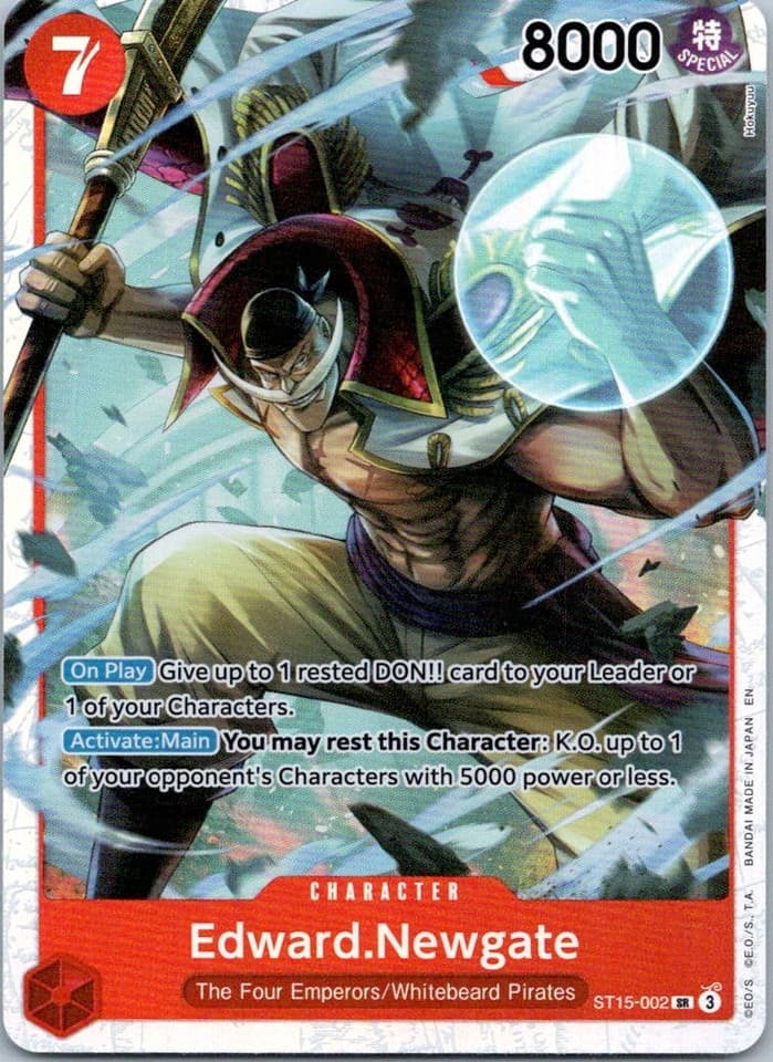 Edward.Newgate () SR Starter Deck 15: RED Edward.Newgate ST15 - 002 NM