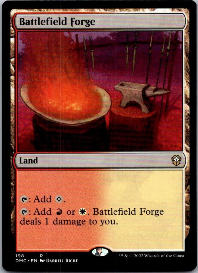 Battlefield Forge R C20 #257 LP MTG Magic