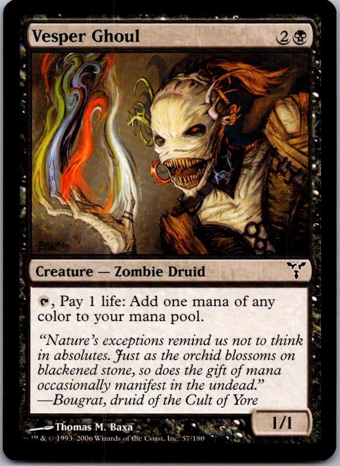 Vesper Ghoul C DIS #57 LP MTG Magic