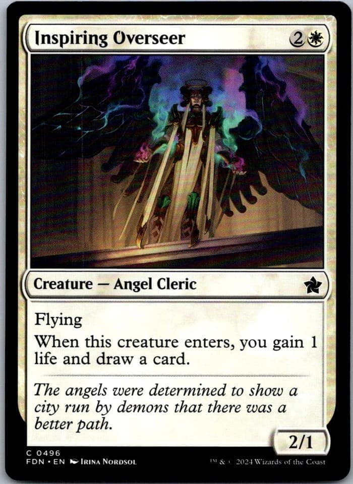 Inspiring Overseer C LIST #018/281 NM MTG Magic