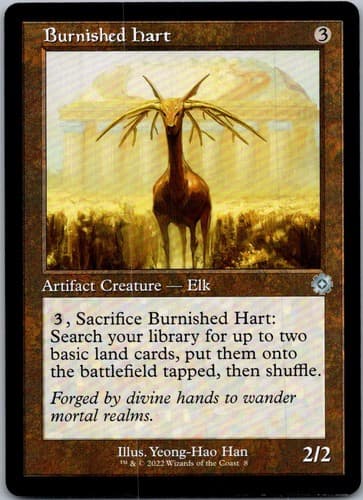 Burnished Hart U FDN #250 LP MTG Magic
