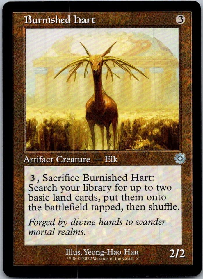 Burnished Hart U FDN #250 LP MTG Magic