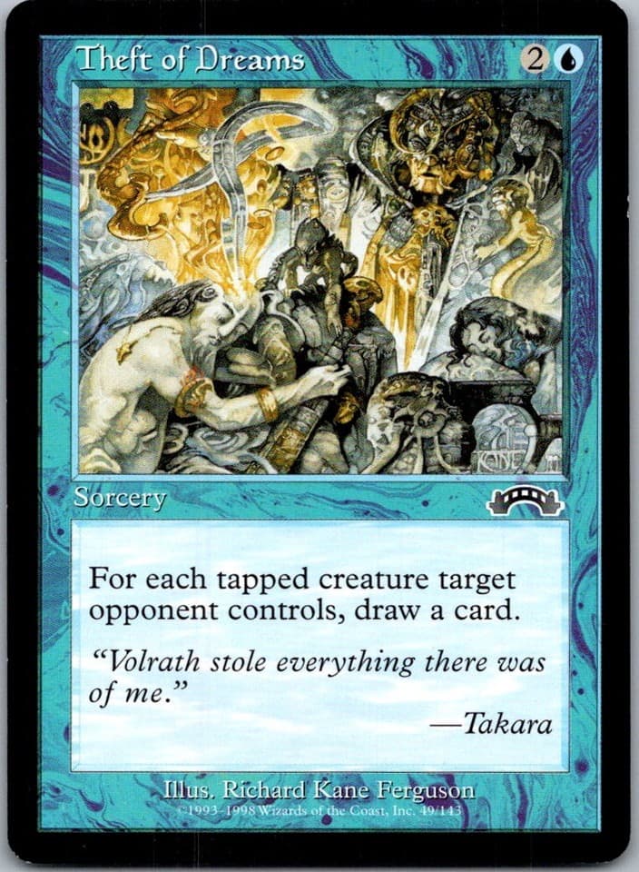 Theft of Dreams C EXO #49 LP MTG Magic