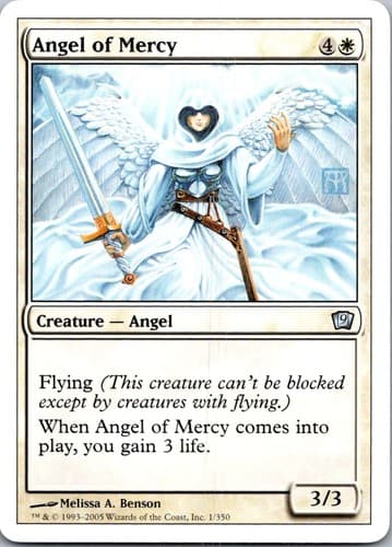Angel of Mercy (Italian) - "Angelo della Misericordia" U PSAL #G14 NM MTG Magic