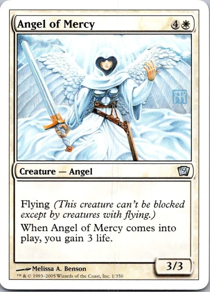 Angel of Mercy (Italian) - "Angelo della Misericordia" U PSAL #G14 NM MTG Magic