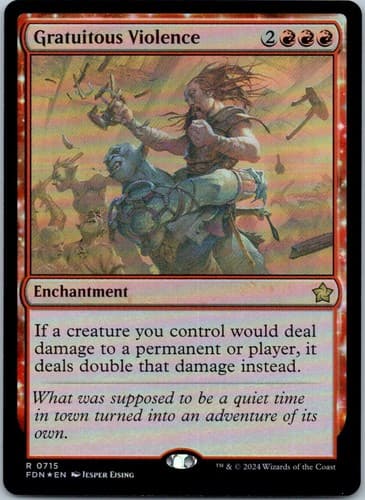Gratuitous Violence R Foundations 715 NM