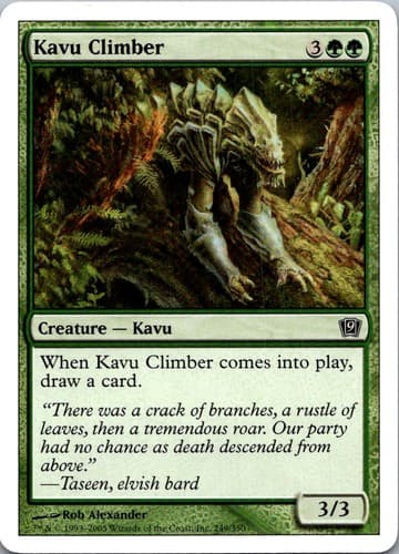 Kavu Climber C 9ED #249 NM MTG Magic
