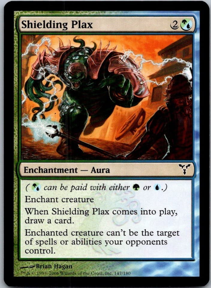 Shielding Plax C DIS #147 LP MTG Magic