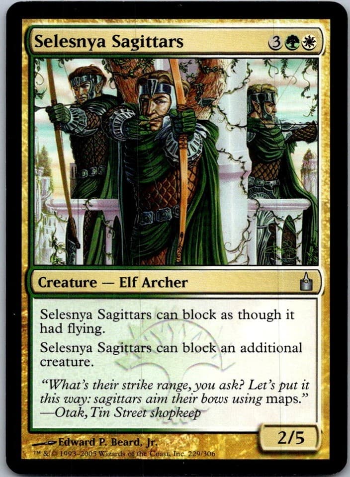 Selesnya Sagittars U RAV #229 LP MTG Magic