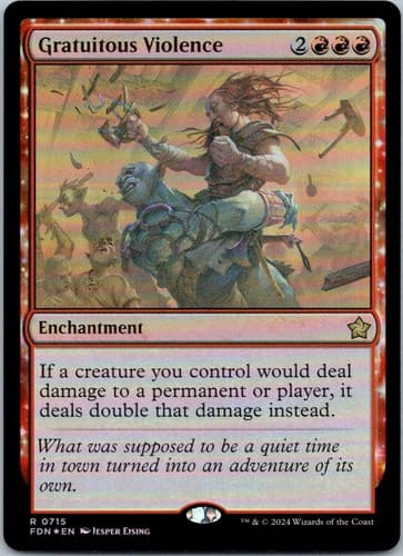 Gratuitous Violence R Foundations 715 NM