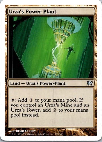 Urza's Power Plant U 9ED #328 NM MTG Magic