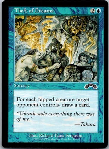 Theft of Dreams C EXO #49 LP MTG Magic