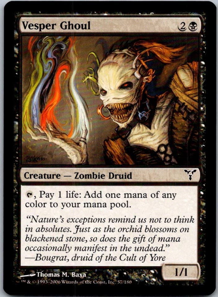 Vesper Ghoul C DIS #57 LP MTG Magic