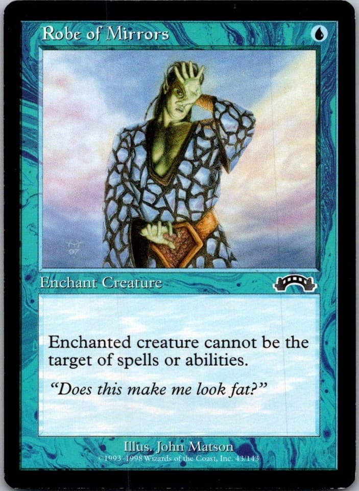 Robe of Mirrors C EXO #43 LP MTG Magic