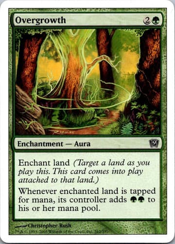 Overgrowth C 9ED #262 NM MTG Magic