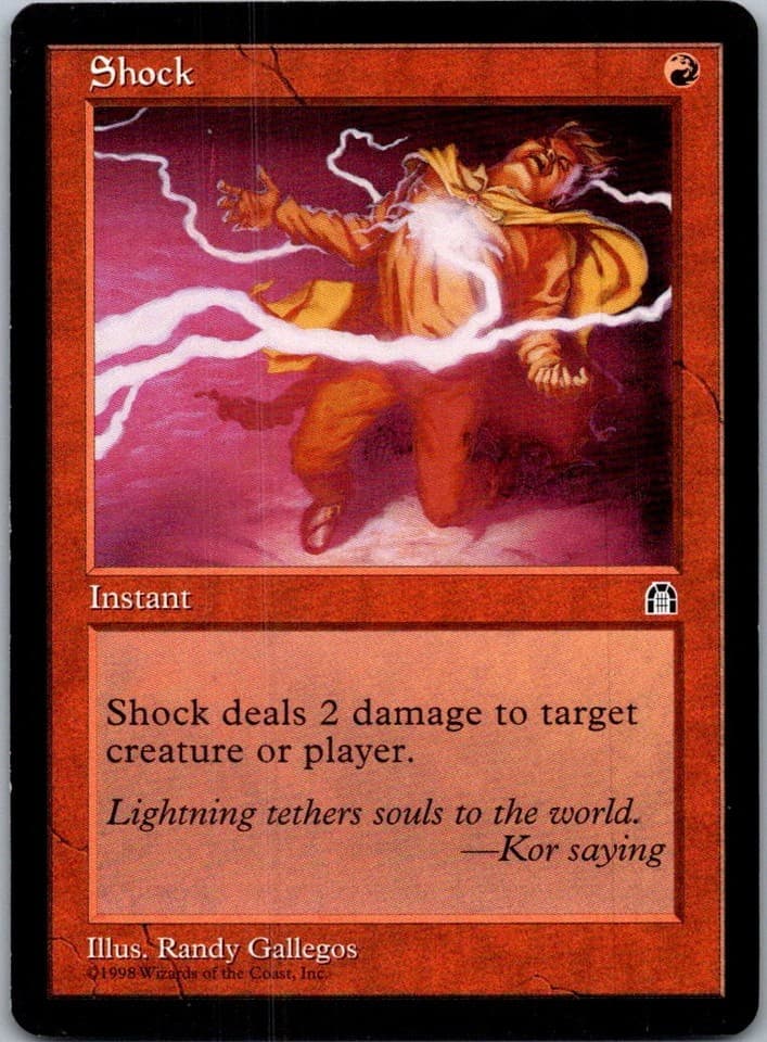 Shock C STH # LP MTG Magic