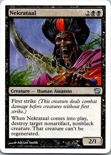 Nekrataal U 8ED #149 NM MTG Magic