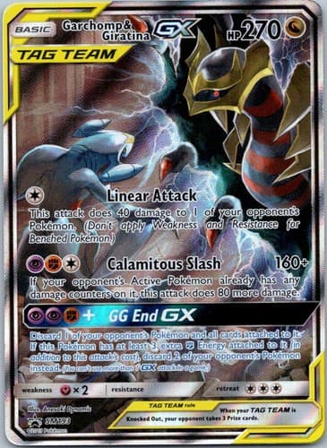 Garchomp & Giratina GX Promo SM Promos SM193 NM