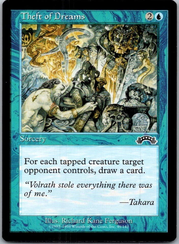 Theft of Dreams C EXO #49 LP MTG Magic