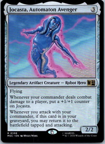 Jocasta, Automaton Avenger R Commander: Marvel Super Heroes 108 NM