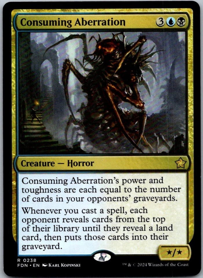 Consuming Aberration R GR1 #10 NM MTG Magic