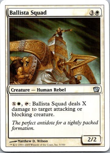 Ballista Squad U 9ED #5 LP MTG Magic