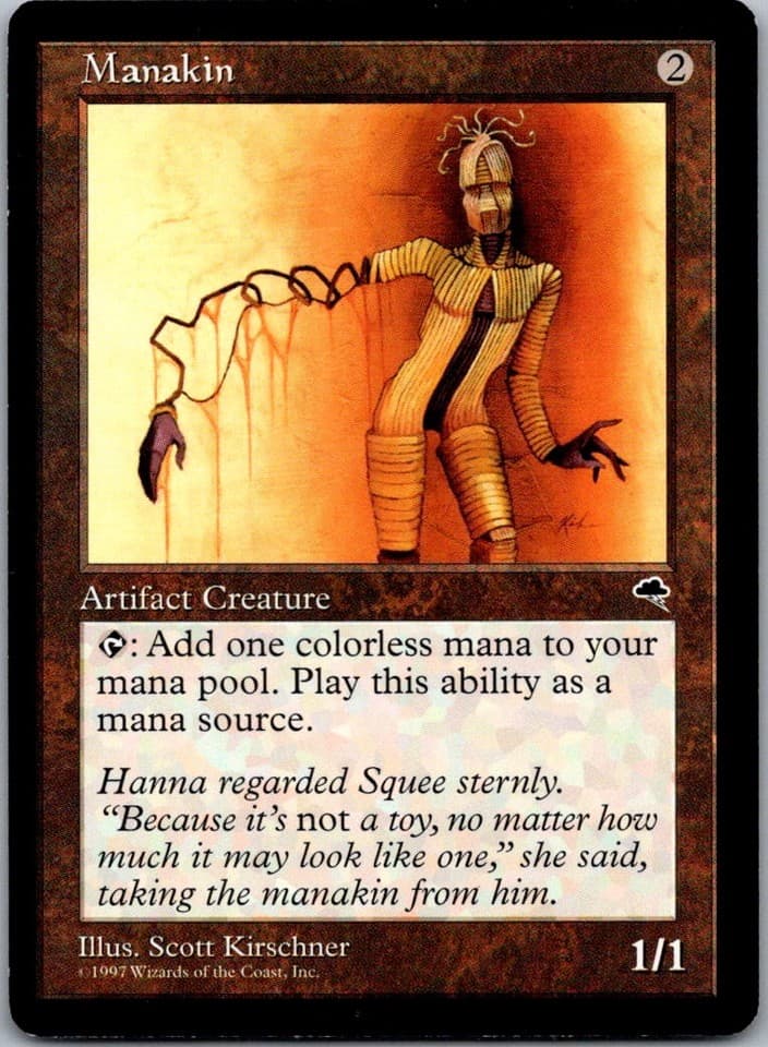 Manakin C TMP #296 NM MTG Magic