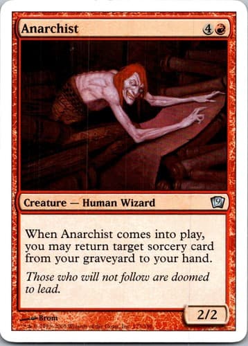 Anarchist U 9ED #173 LP MTG Magic