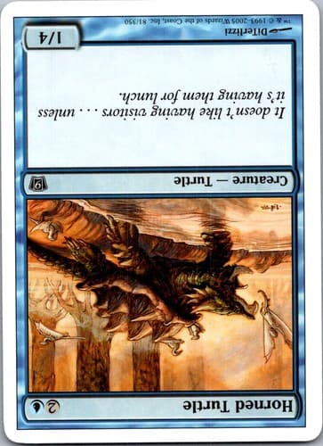 Horned Turtle C 9ED #81 NM MTG Magic