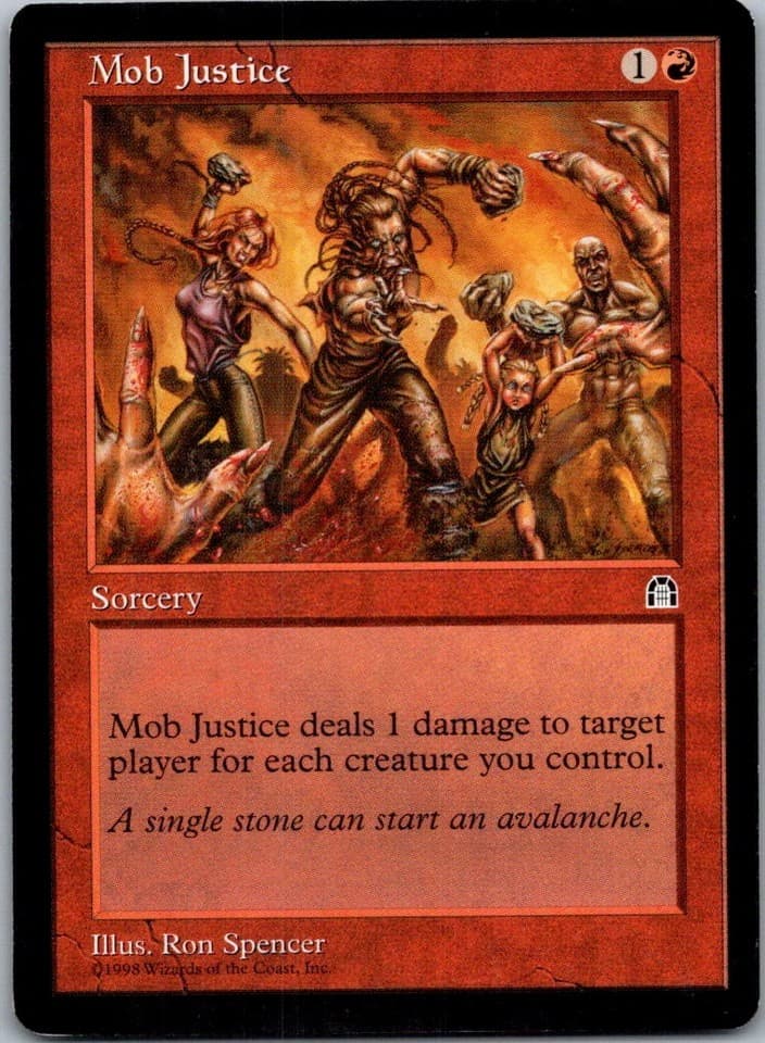 Mob Justice C STH # NM MTG Magic