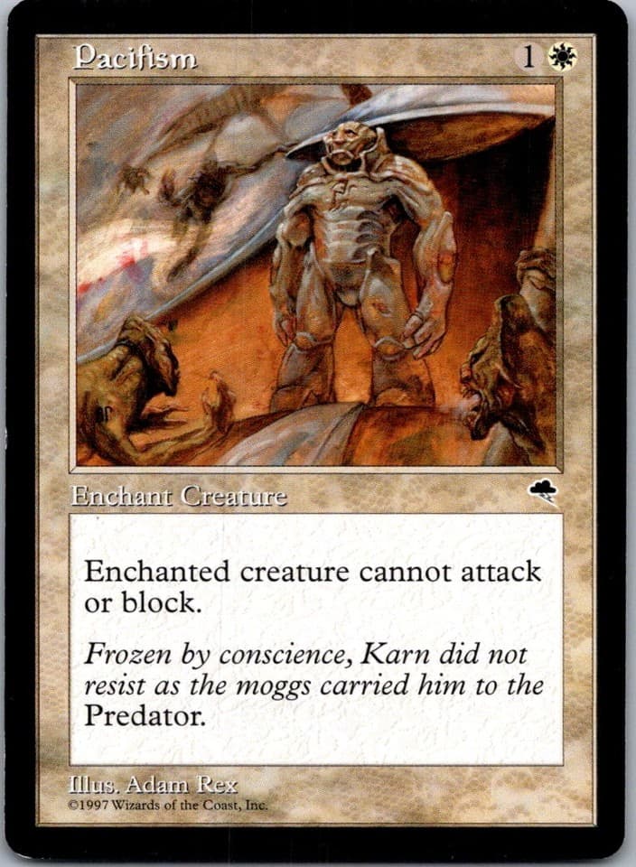 Pacifism C TMP #34 NM MTG Magic