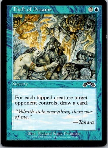 Theft of Dreams C EXO #49 NM MTG Magic